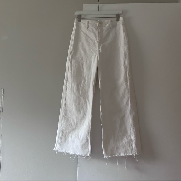 The Greer Ankle Length Wide Leg Denim by OAT NY - Picture 3 of 9